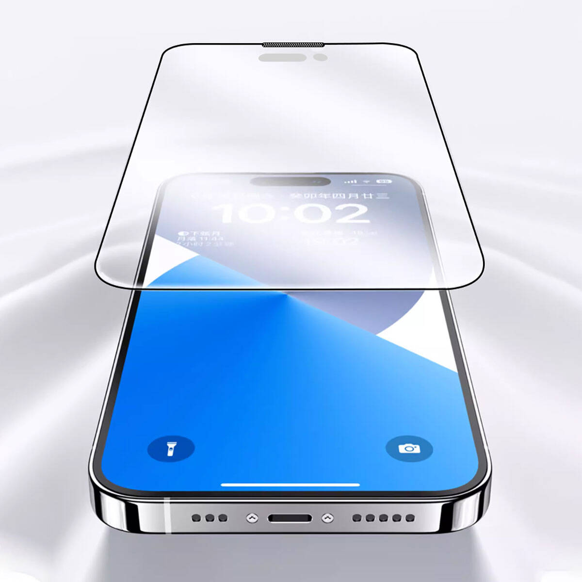 iPhone 15 Plus Wiwu iVista Screen Matte Ultra Güçlü Temperli Mat Ekran Koruyucu