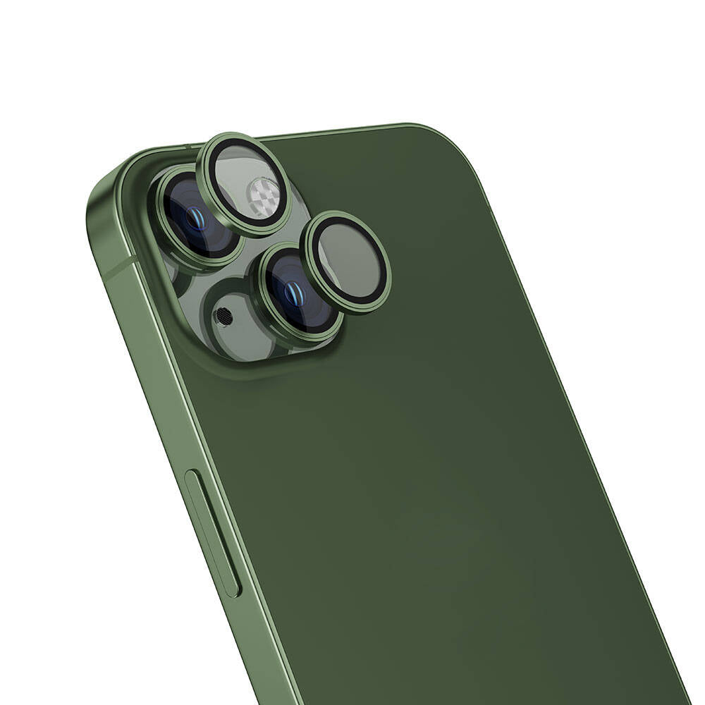 Apple iPhone 15 Plus Zore Safir CL-15 Parmak İzi Bırakmayan Anti-Reflective Kamera Lens Koruyucu