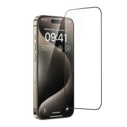 iPhone 15 Pro Casebang Clear HD Ekran Koruyucu + Kolay Uygulama Aparatı