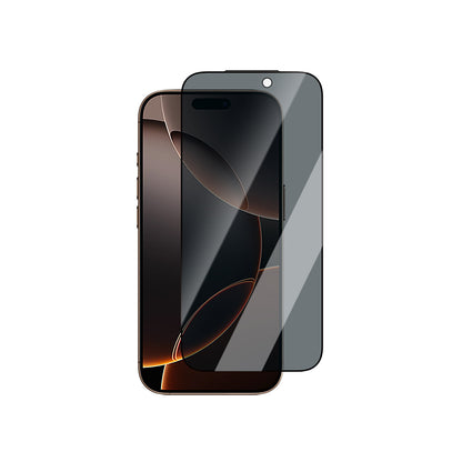 iPhone 15 Pro CaseWorld Applicator Serisi 2.5D Eyesafe Mavi Işık Teknolojili 0.33mm Privacy Temperli Cam Ekran Koruyucu + Uygulama Aparatı