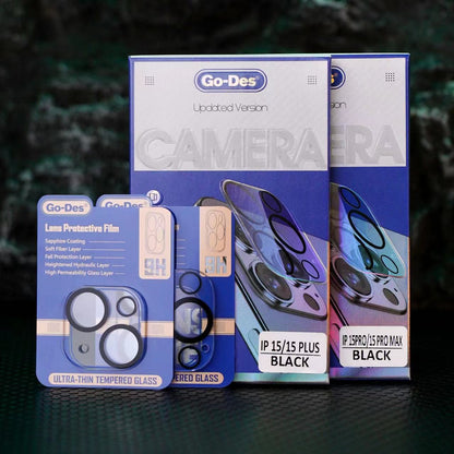 iPhone 15 Pro Go Des Lens Shield CL-14 Kamera Lens Koruyucu