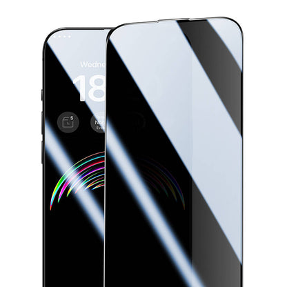 iPhone 15 Pro Hidrofobik Ve Oleofobik Özellikli Benks Privacy Air Shield Ekran Koruyucu 10'lu Paket