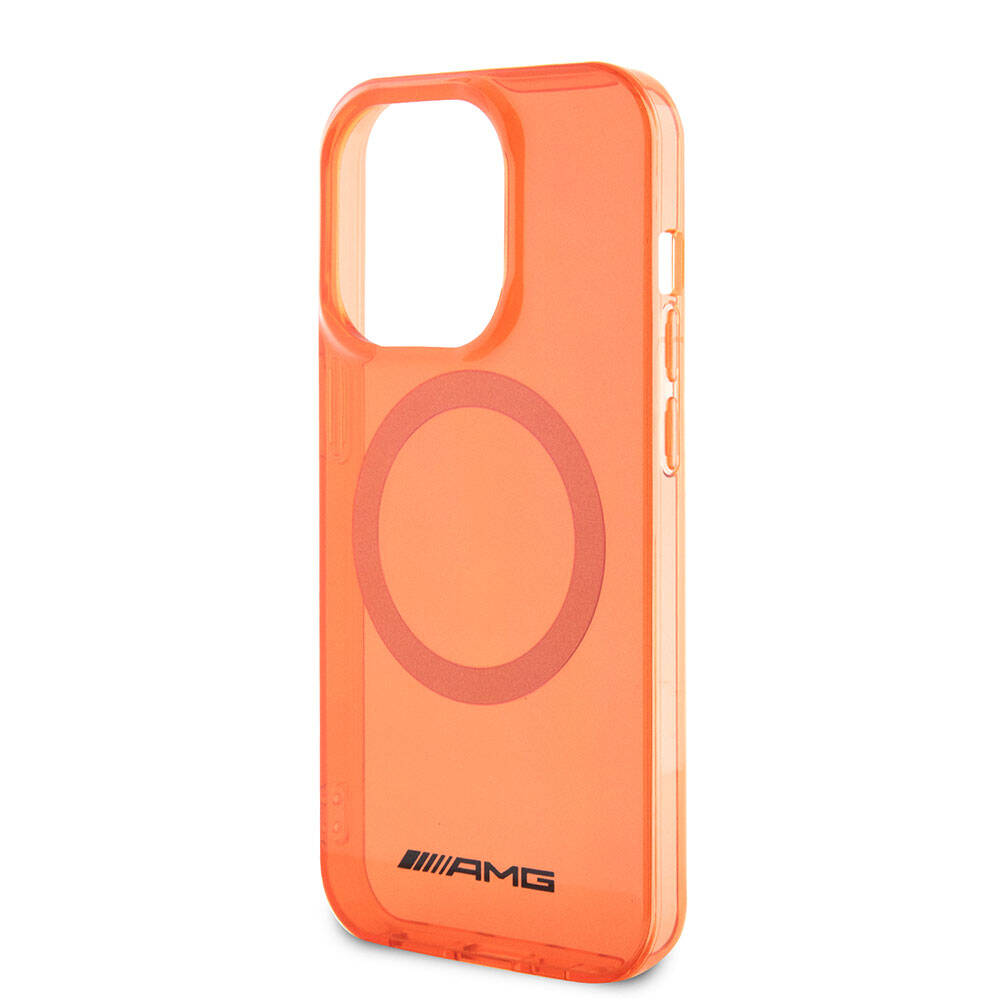 iPhone 15 Pro Kılıf AMG Orjinal Lisanslı M-safe Şarj Özellikli Transparan Kapak
