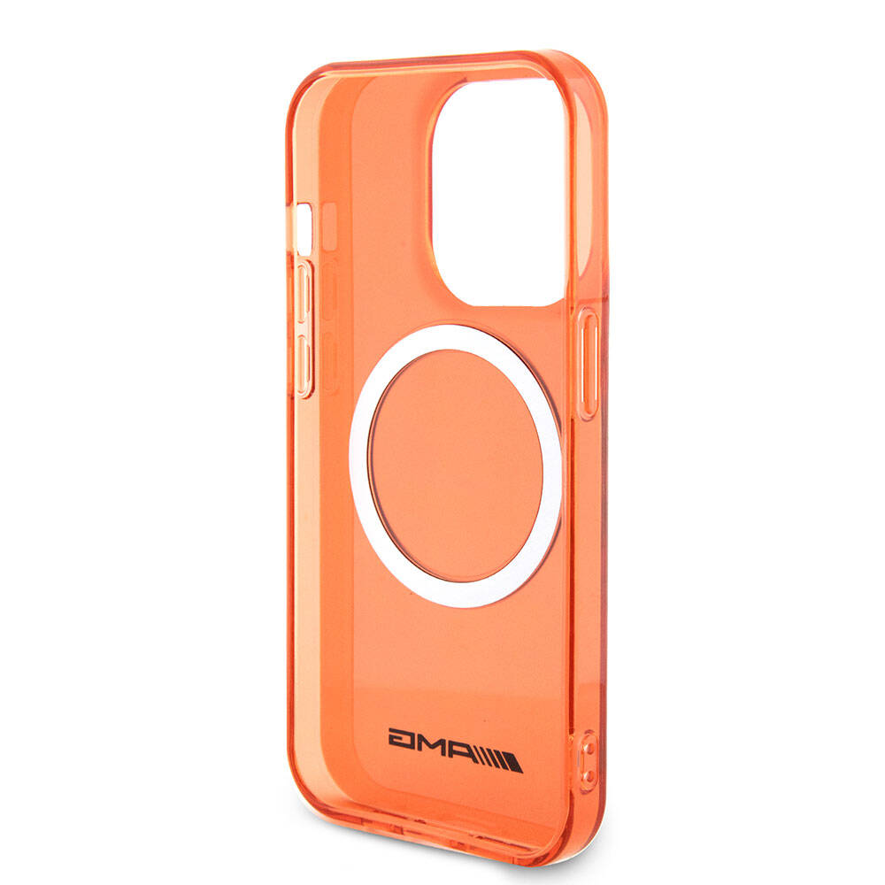 iPhone 15 Pro Kılıf AMG Orjinal Lisanslı M-safe Şarj Özellikli Transparan Kapak