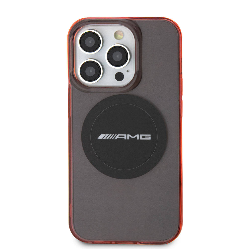 iPhone 15 Pro Kılıf AMG Orjinal Lisanslı M-safe Şarj Özellikli Transparan Timeless Kapak