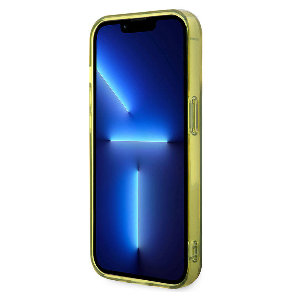 iPhone 15 Pro Kılıf BMW M-safe Şarj Özellikli Transparan Tricolor Stripes Orjinal Lisanslı Kapak
