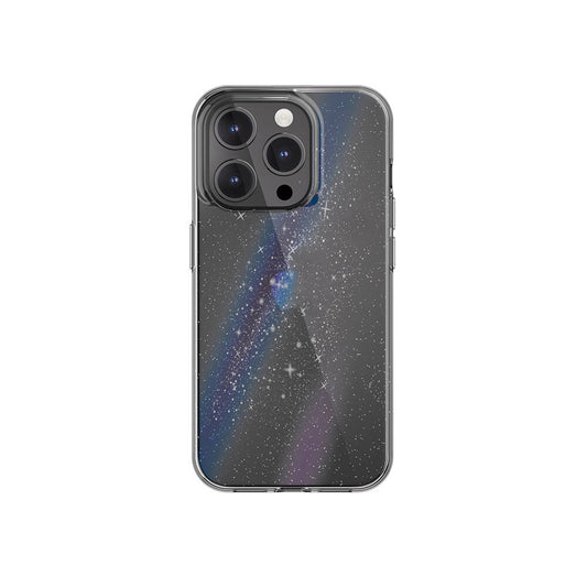 iPhone 15 Pro Kılıf Çift Katmanlı IMD Baskılı Bumper Lisanslı Switcheasy Cosmos Nebula Kapak