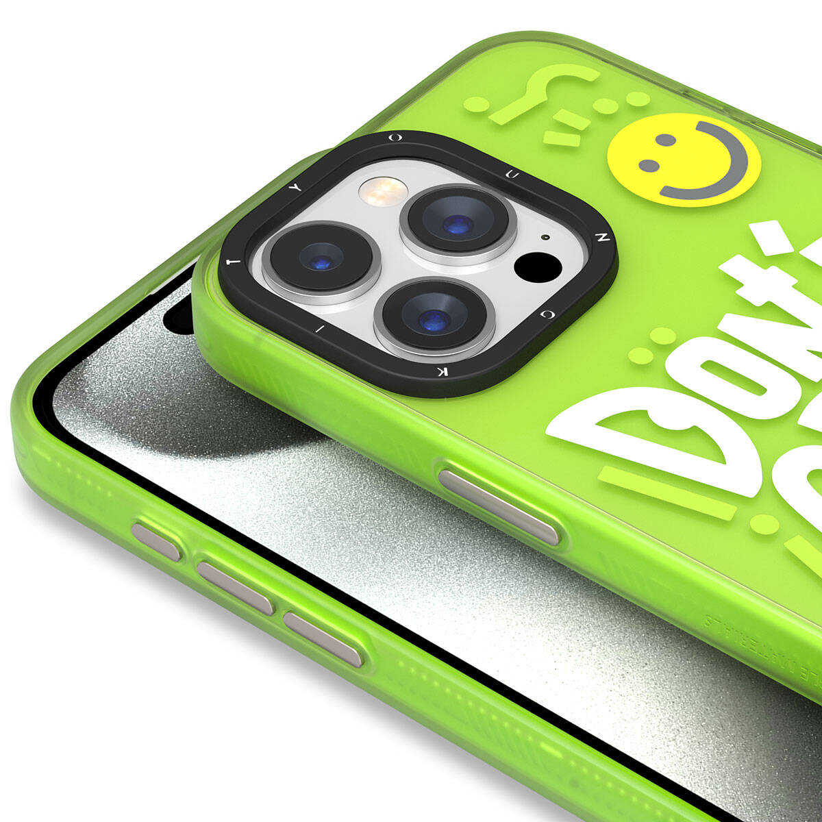 iPhone 15 Pro Kılıf Desenli Youngkit Happy Hearth Serisi Kapak