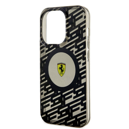 iPhone 15 Pro Kılıf Ferrari Orjinal Lisanslı M-safe Şarj Özellikli Multi SF Kapak