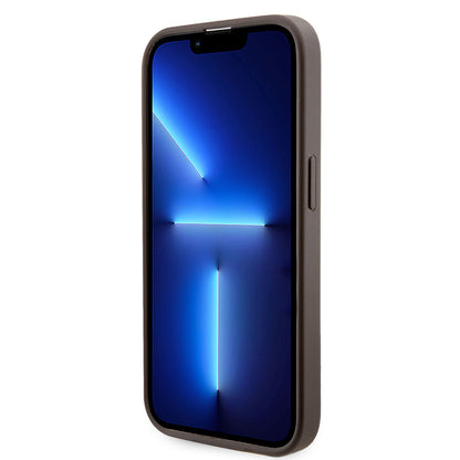 iPhone 15 Pro Kılıf Guess Orjinal Lisanslı M-safe Şarj Özellikli 4G Şerit Tasarımlı Printed Kapak