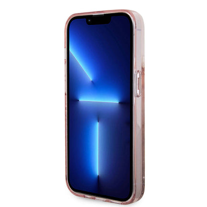 iPhone 15 Pro Kılıf Hello Kitty Orjinal Lisanslı İkonik Sıvılı Glitter Kapak