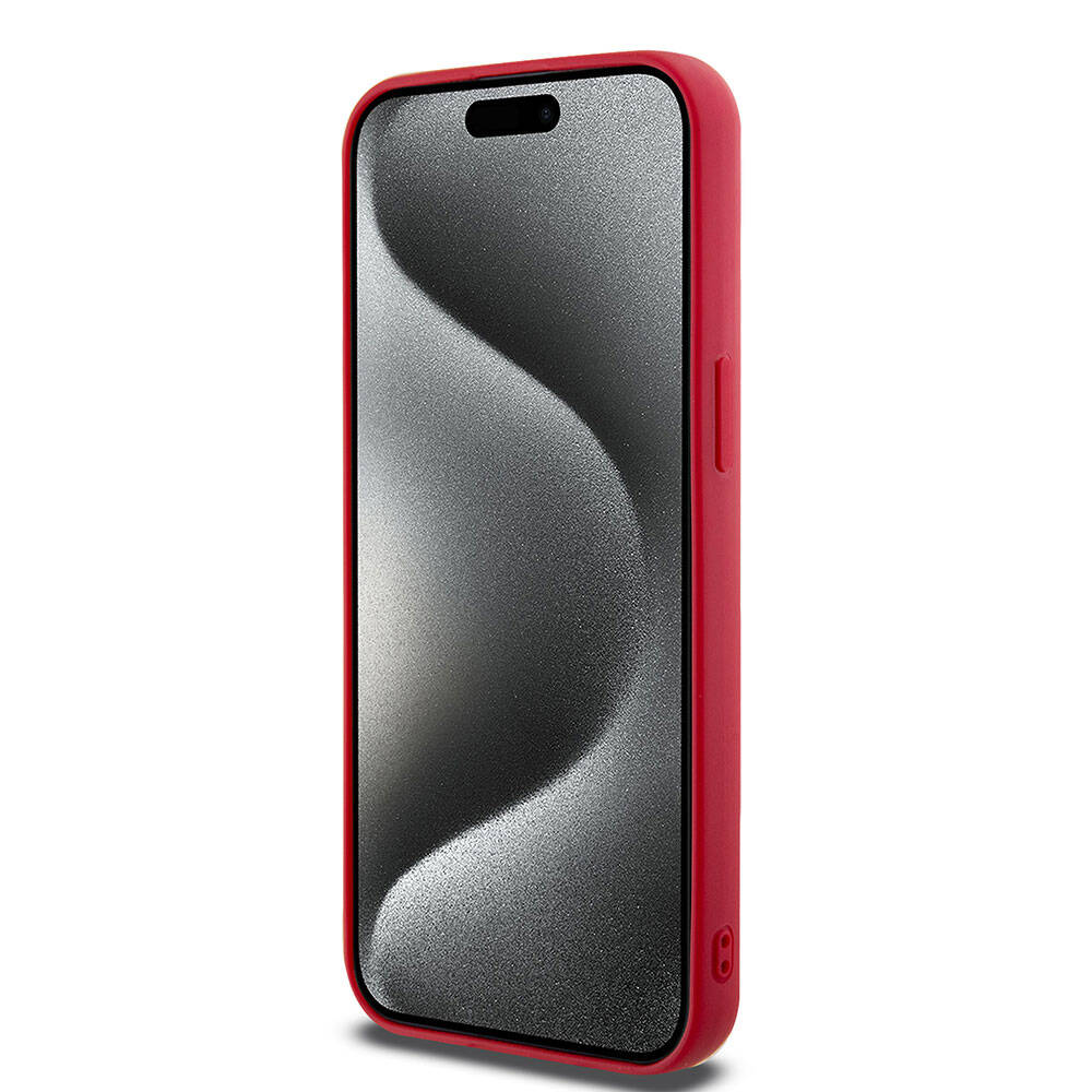 iPhone 15 Pro Kılıf Hello Kitty Orjinal Lisanslı Yazı ve İkonik Logolu 3D Rubber Kitty Head Kapak