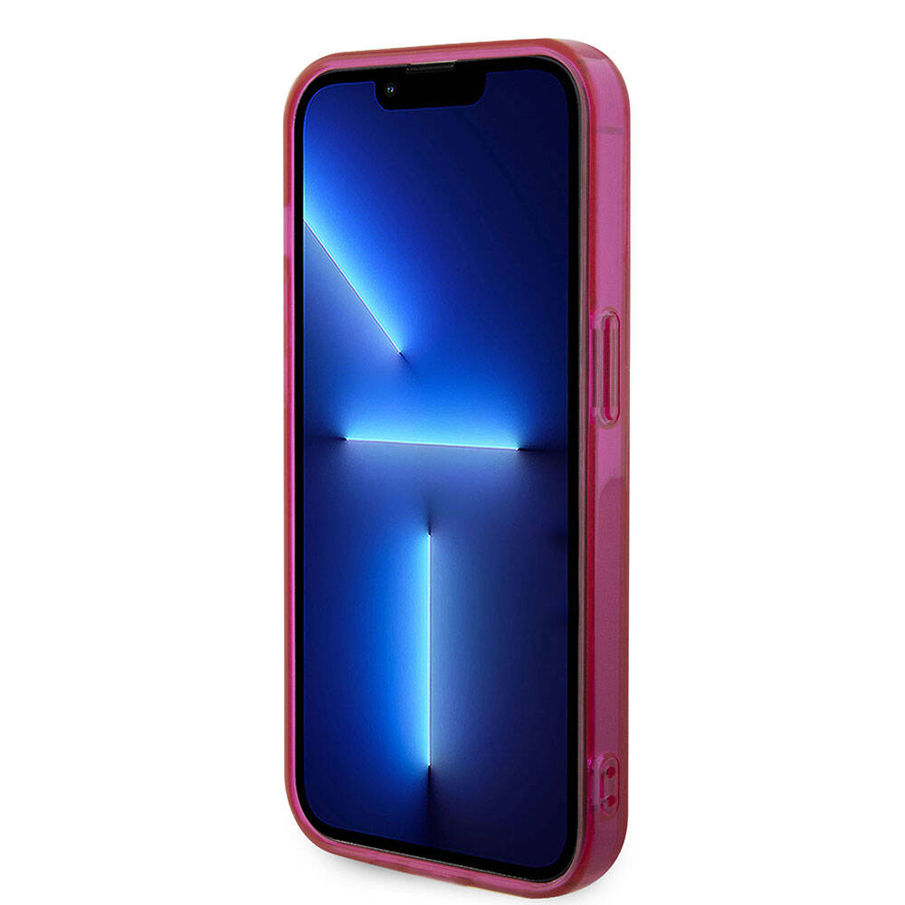 iPhone 15 Pro Kılıf Hello Kitty Orjinal Lisanslı Yazı ve İkonik Logolu Kitty Head Kapak