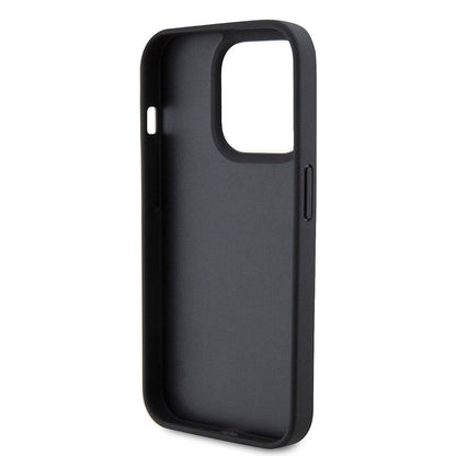 iPhone 15 Pro Kılıf Karl Lagerfeld Hot Stamp K&L Metal Logo Orjinal Lisanslı Kapak