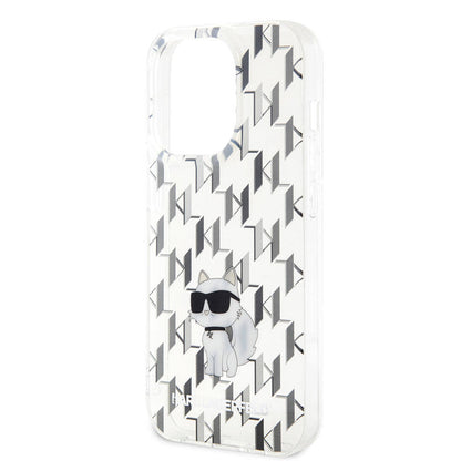 iPhone 15 Pro Kılıf Karl Lagerfeld IML C Monogram Orjinal Lisanslı Kapak