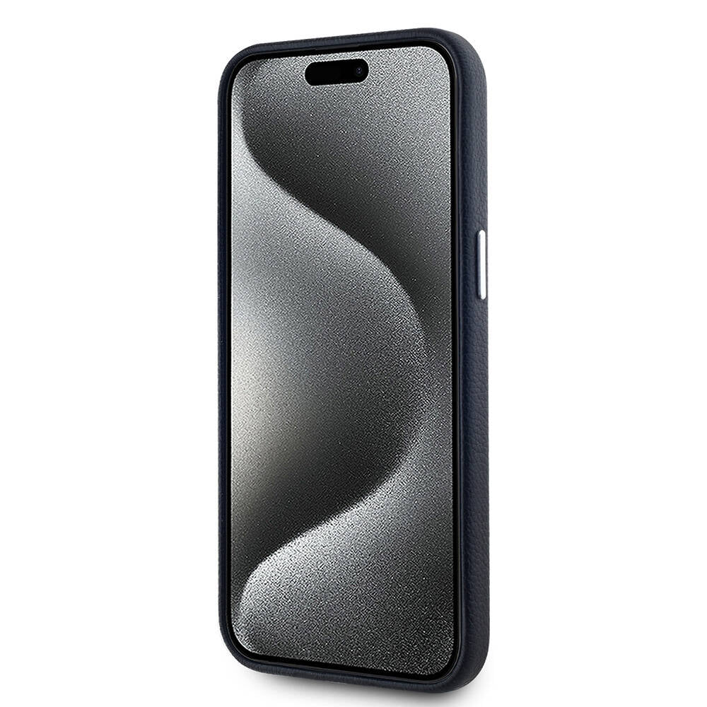 iPhone 15 Pro Kılıf Karl Lagerfeld Orjinal Lisanslı KL Yazılı Hotel Kapak