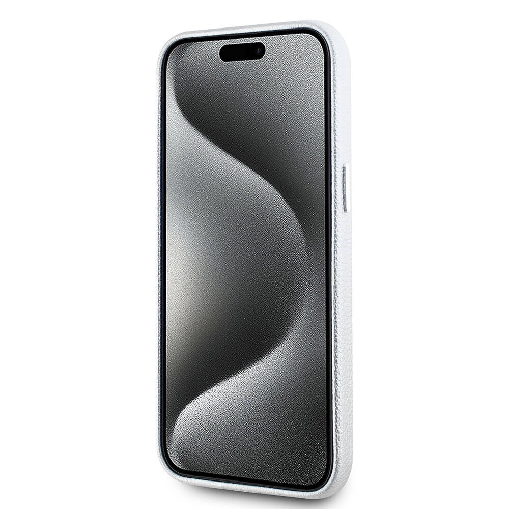 iPhone 15 Pro Kılıf Karl Lagerfeld Orjinal Lisanslı KL Yazılı Hotel Kapak