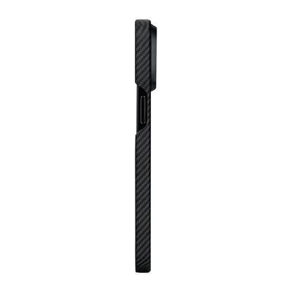 iPhone 15 Pro Kılıf M-safe Şarj Özellikli 600D Aramid Fiber Pitaka Tactile Woven Orchestra Serisi Rhapsody Kapak