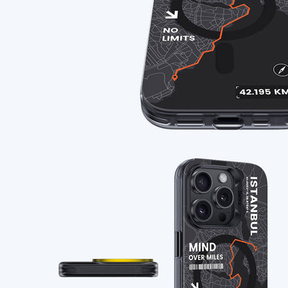 iPhone 15 Pro Kılıf M-safe Şarj Özellikli Benks City Serisi Kapak