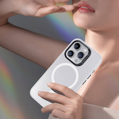 iPhone 15 Pro Kılıf M-safe Şarj Özellikli Benks Lucid Armor Kapak