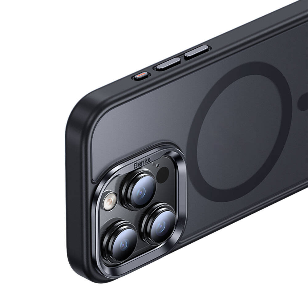 iPhone 15 Pro Kılıf M-safe Şarj Özellikli Benks Mist Protective Kapak