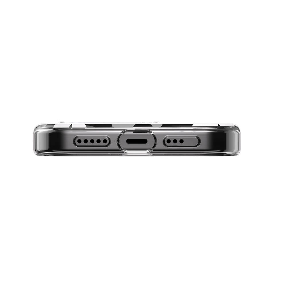 iPhone 15 Pro Kılıf M-safe Şarj Özellikli Çift IMD Baskılı Lisanslı Switcheasy Artist-M Fleur Kapak