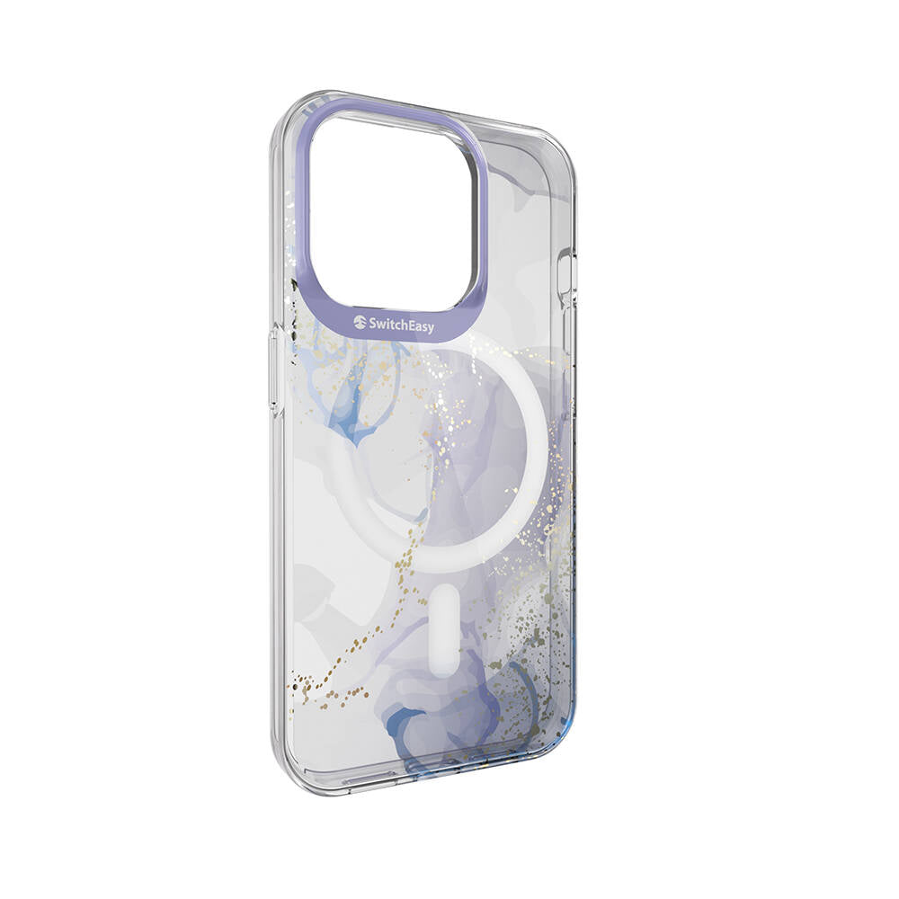 iPhone 15 Pro Kılıf M-safe Şarj Özellikli Çift IMD Baskılı Lisanslı Switcheasy Artist-M Veil Kapak