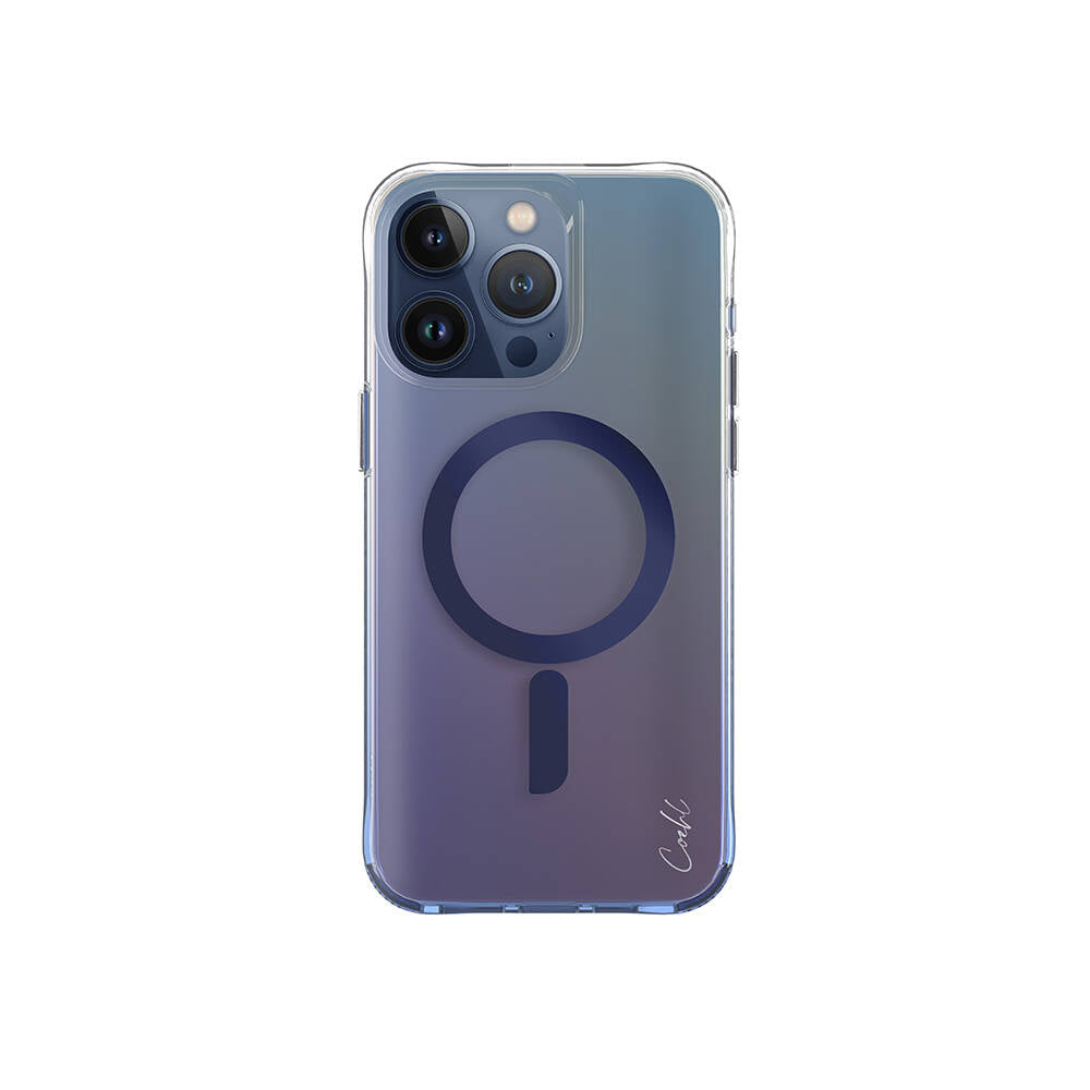 iPhone 15 Pro Kılıf M-safe Şarj Özellikli Mistik Mor Renkli Coehl Dazze Kapak