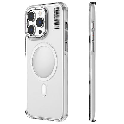 iPhone 15 Pro Kılıf M-safe Şarj Özellikli Şeffaf Youngkit Crystal Shield Serisi Kapak