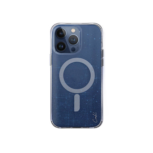 iPhone 15 Pro Kılıf M-safe Şarj Özellikli Simli Arka Yüzey Coehl Lumino Kapak