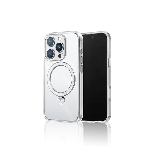 iPhone 15 Pro Kılıf M-safe Şarj Özellikli Standlı Pynana Dancing Streamer Serisi Kapak
