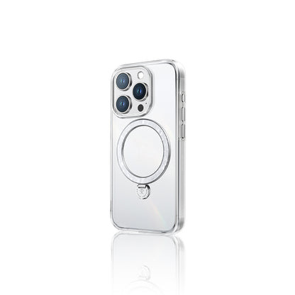 iPhone 15 Pro Kılıf M-safe Şarj Özellikli Standlı Pynana Dancing Streamer Serisi Kapak