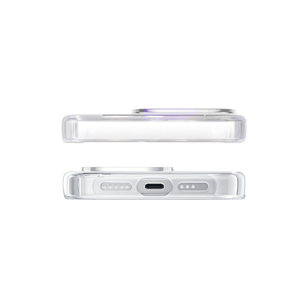 iPhone 15 Pro Kılıf M-safe Şarj Özellikli Standlı Pynana Dancing Streamer Serisi Kapak