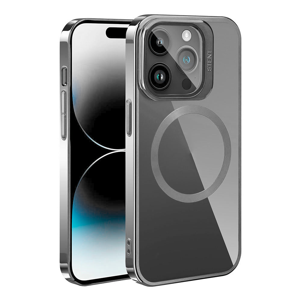 Apple iPhone 15 Pro Kılıf M-safe Şarj Özellikli Standlı Zore Klon Kapak
