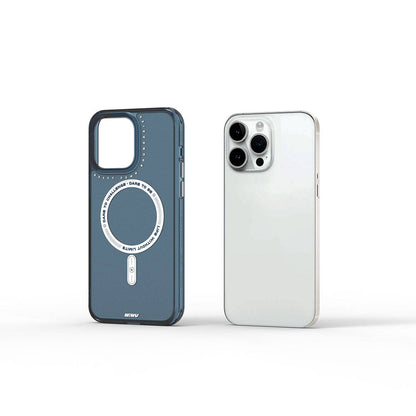 iPhone 15 Pro Kılıf M-safe Şarj Özellikli Wiwu Basic Color J Serisi Kapak