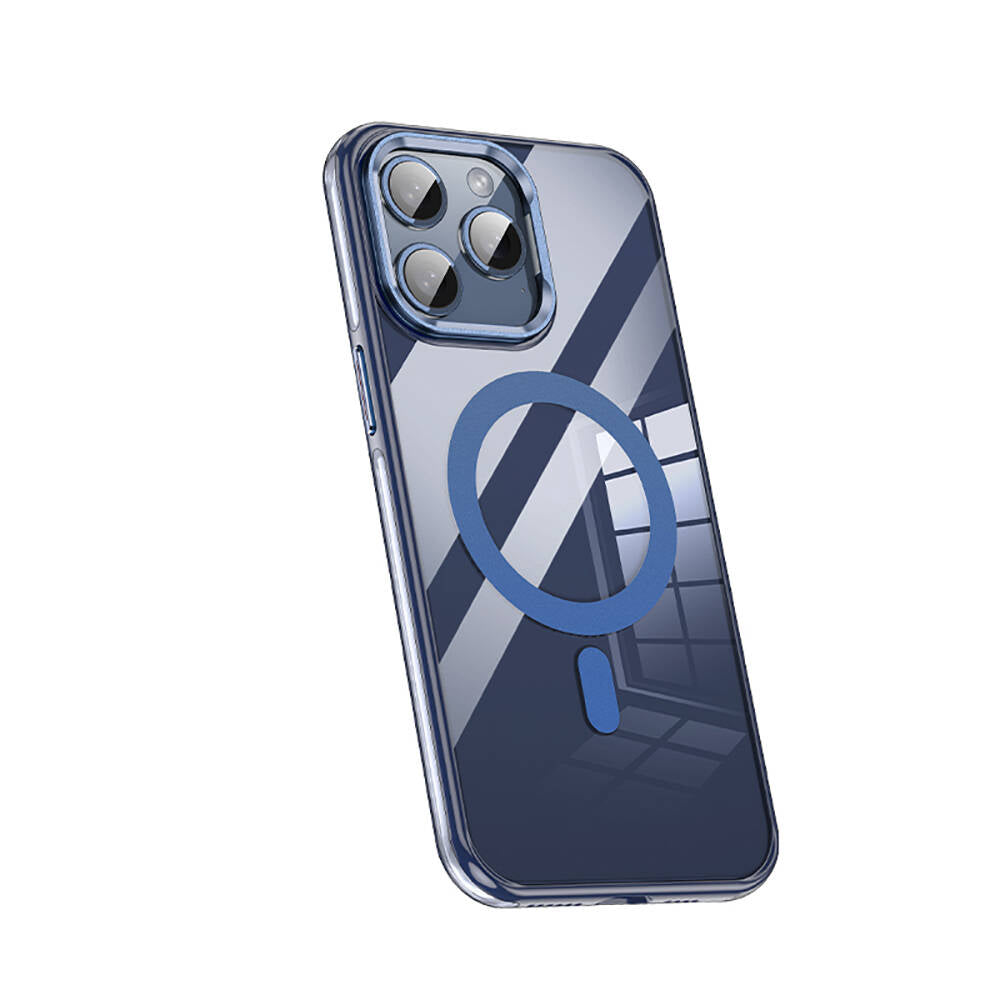 iPhone 15 Pro Kılıf M-safe Şarj Özellikli Wlons Standlı Efsane Kapak