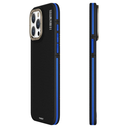 iPhone 15 Pro Kılıf M-safe Şarj Özellikli YoungKit 600D Kevlar Kapak