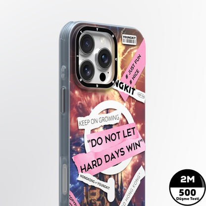 iPhone 15 Pro Kılıf M-safe Şarj Özellikli Youngkit A-City Serisi Kapak