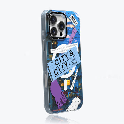 iPhone 15 Pro Kılıf M-safe Şarj Özellikli Youngkit A-City Serisi Kapak