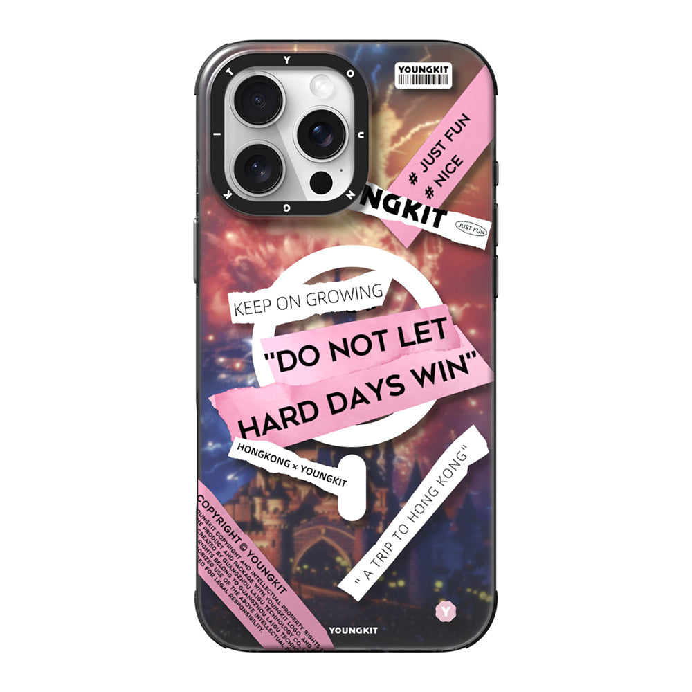 iPhone 15 Pro Kılıf M-safe Şarj Özellikli Youngkit A-City Serisi Kapak