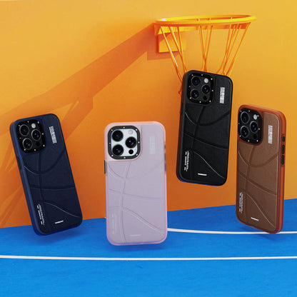 iPhone 15 Pro Kılıf M-safe Şarj Özellikli Youngkit Backboard Serisi Leather Kapak