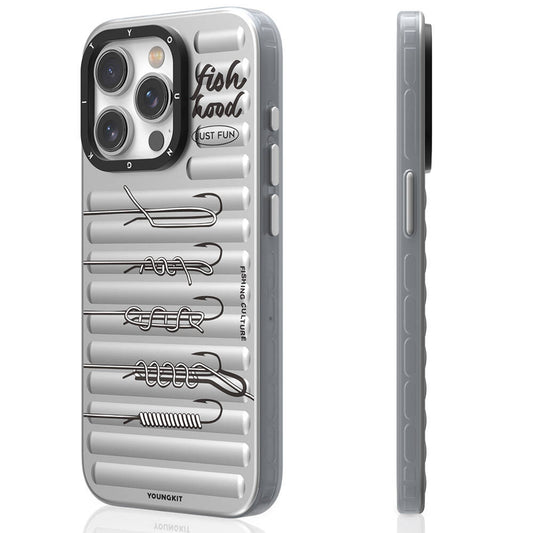 iPhone 15 Pro Kılıf M-safe Şarj Özellikli Youngkit Fishing Serisi Kapak