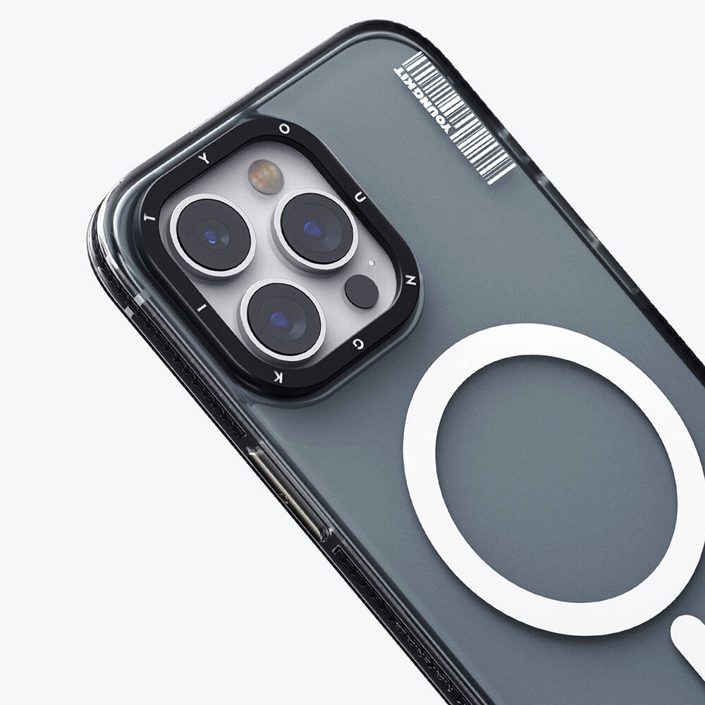 iPhone 15 Pro Kılıf M-safe Şarj Özellikli Youngkit Jiansha Serisi Kapak