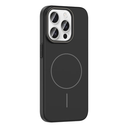 Apple iPhone 15 Pro Kılıf M-safe Şarj Özellikli Zore Ruby Sert Kapak