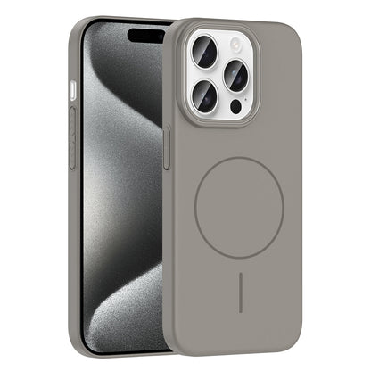 Apple iPhone 15 Pro Kılıf M-safe Şarj Özellikli Zore Ruby Sert Kapak