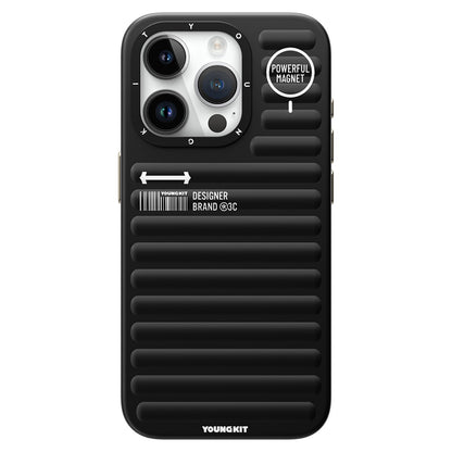 iPhone 15 Pro Kılıf Mat Renkli Tasarım YoungKit Original Serisi Kapak
