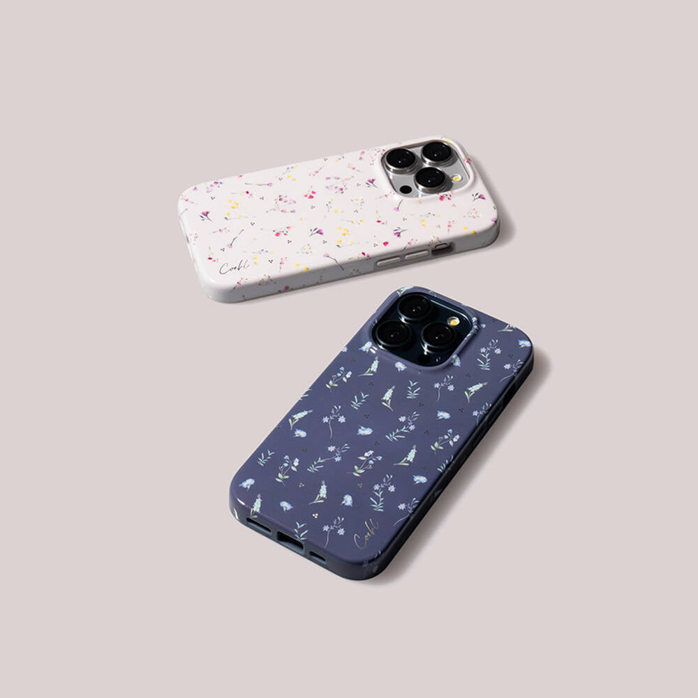 iPhone 15 Pro Kılıf Mini Çayır Çiçekleri Desenli Coehl Prairie Kapak
