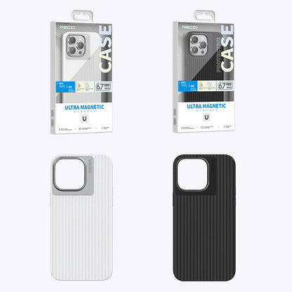 iPhone 15 Pro Kılıf Recci Aurora Serisi M-safe Şarj Özellikli Kapak