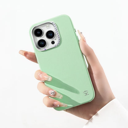 iPhone 15 Pro Kılıf Suni Deri Tasarımlı Pynana Starry Serisi Kapak