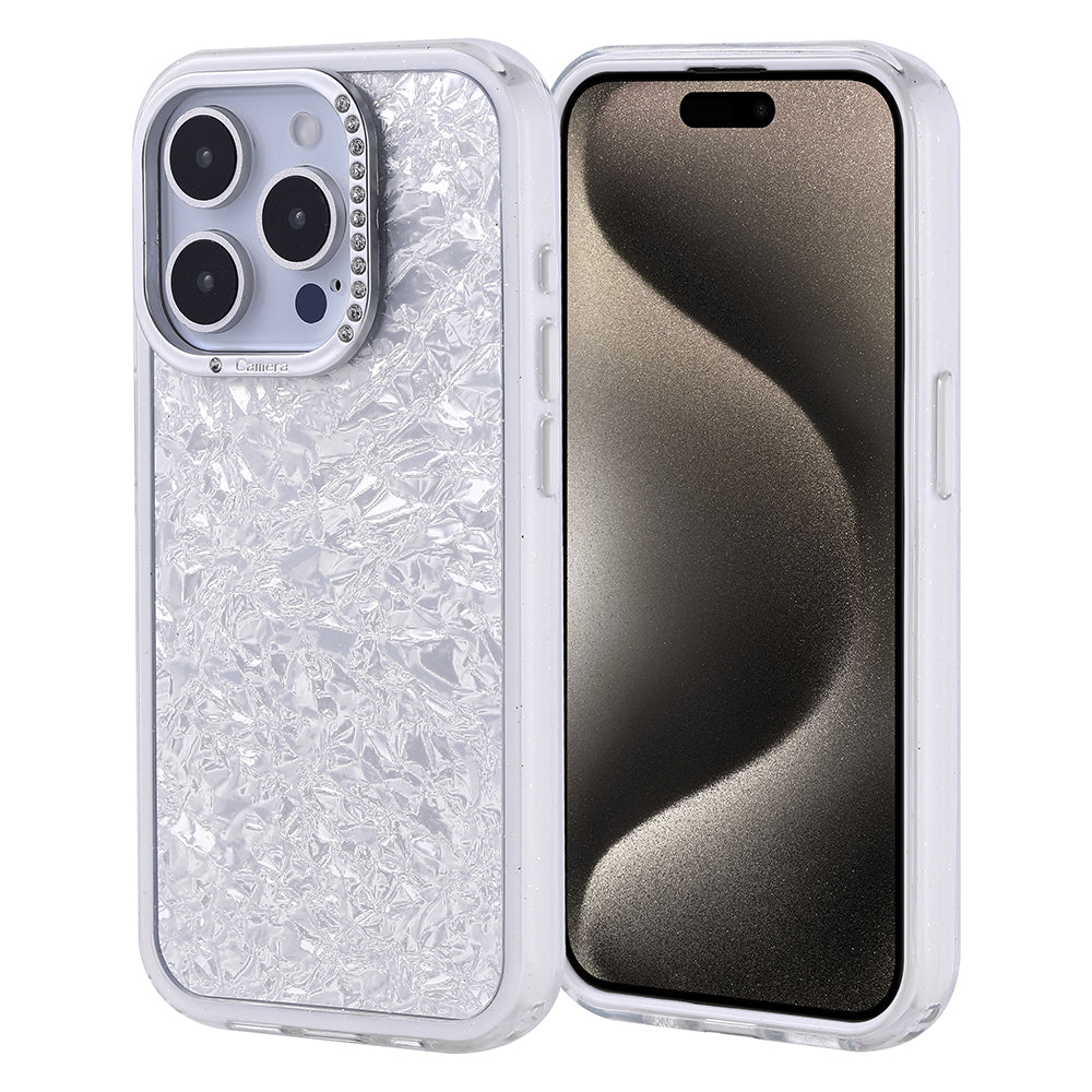 Apple iPhone 15 Pro Kılıf Taşlı Tasarımlı Zore Kapi Kapak